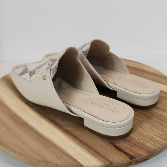 Cole Haan Ryan Mule Pumice Stone Leather Women's Size 8 B - Picture 5 of 10